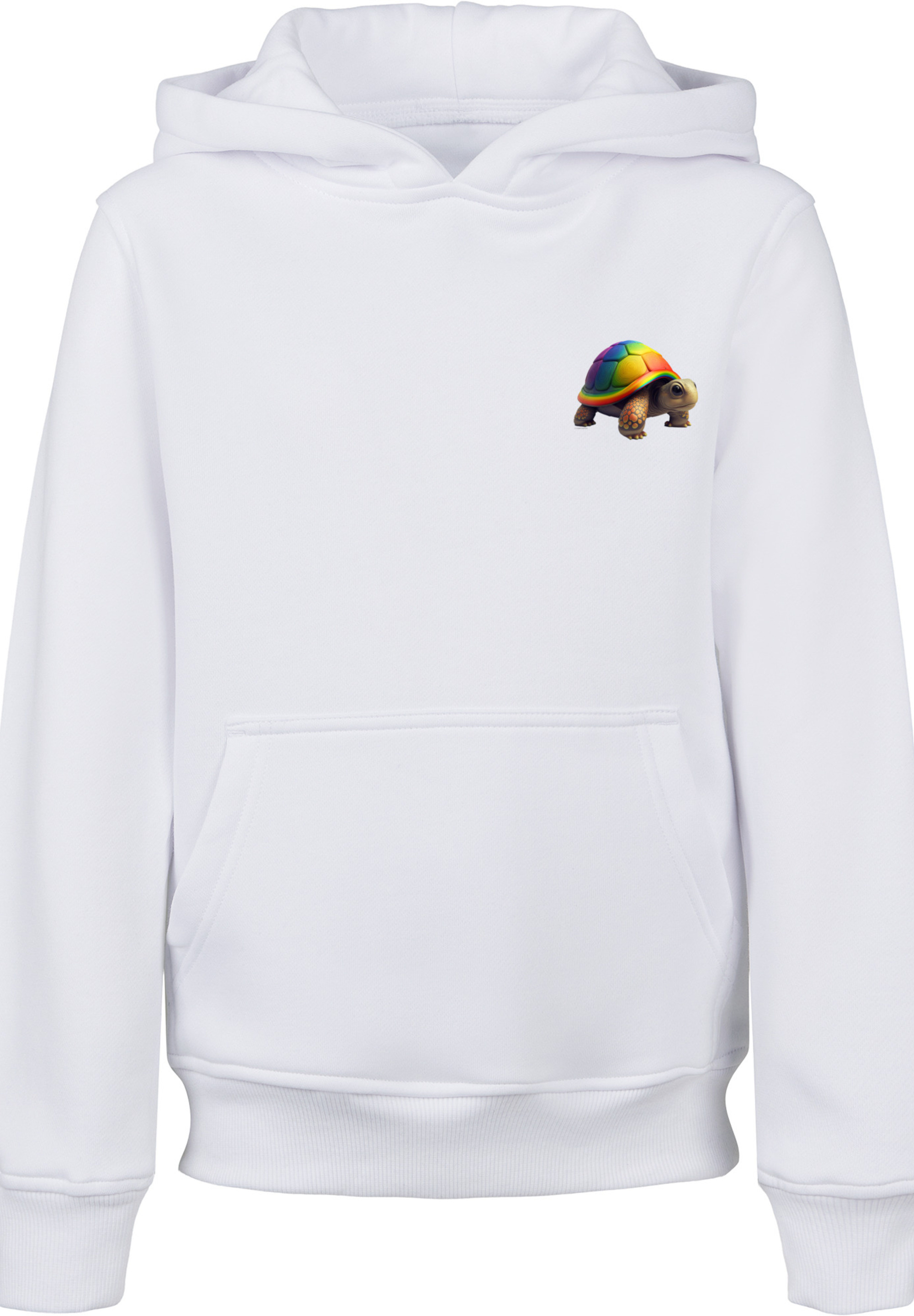 

Пуловер F4NT4STIC Hoodie Rainbow Turtle HOODIE UNISEX, белый