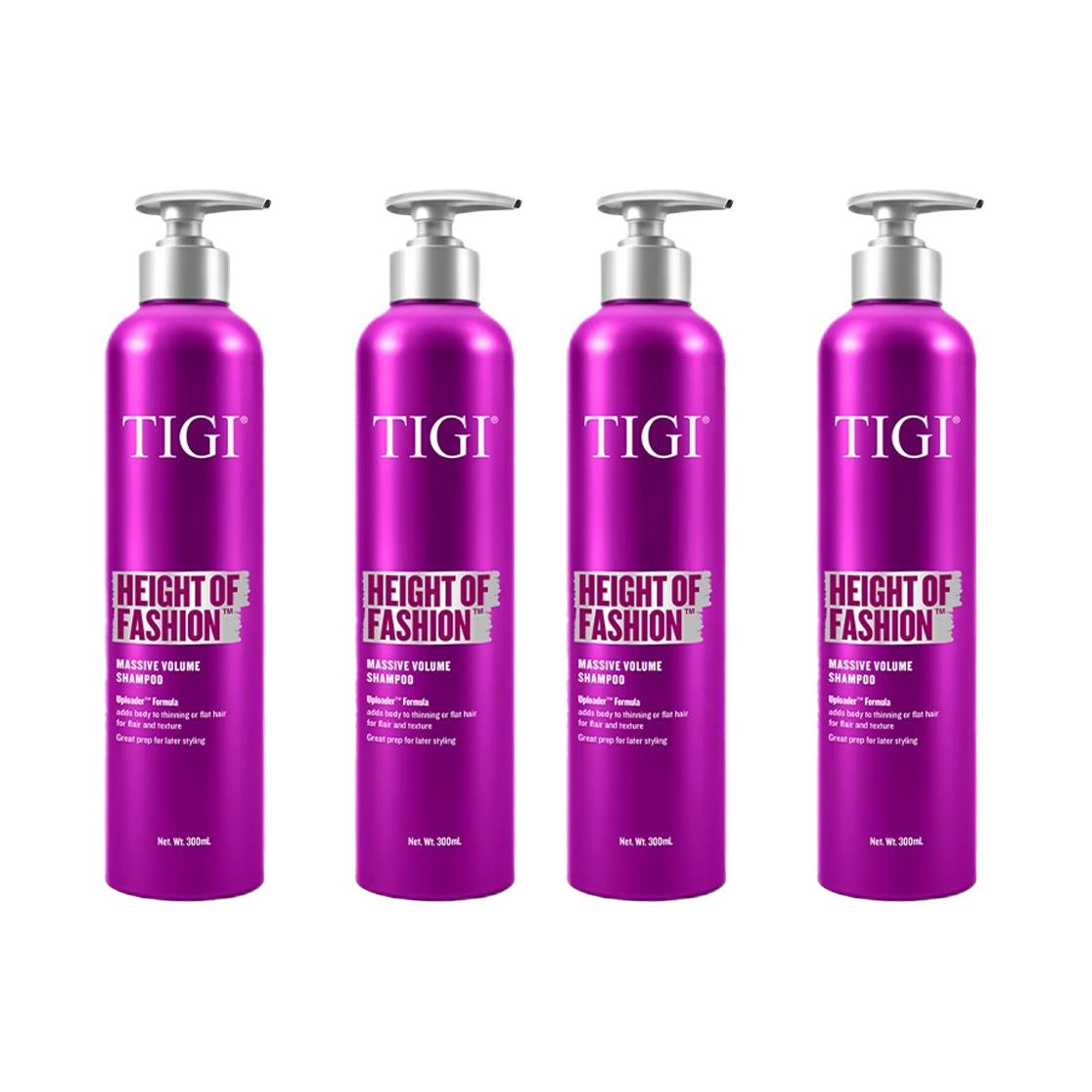

Шампунь для увеличения объема и пышности Luxury Streetwear Fashion, увлажняющий, очищающий, контролирующий пушистость, 300 мл TIGI