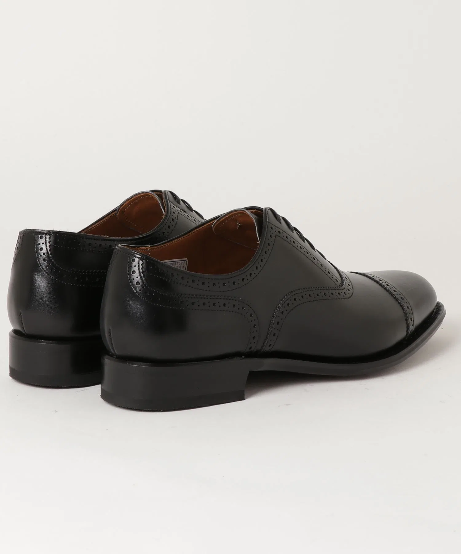 Мужские туфли Regal 02DR Dress Business Quarter Brogue с кожаной подошвой — фото 2