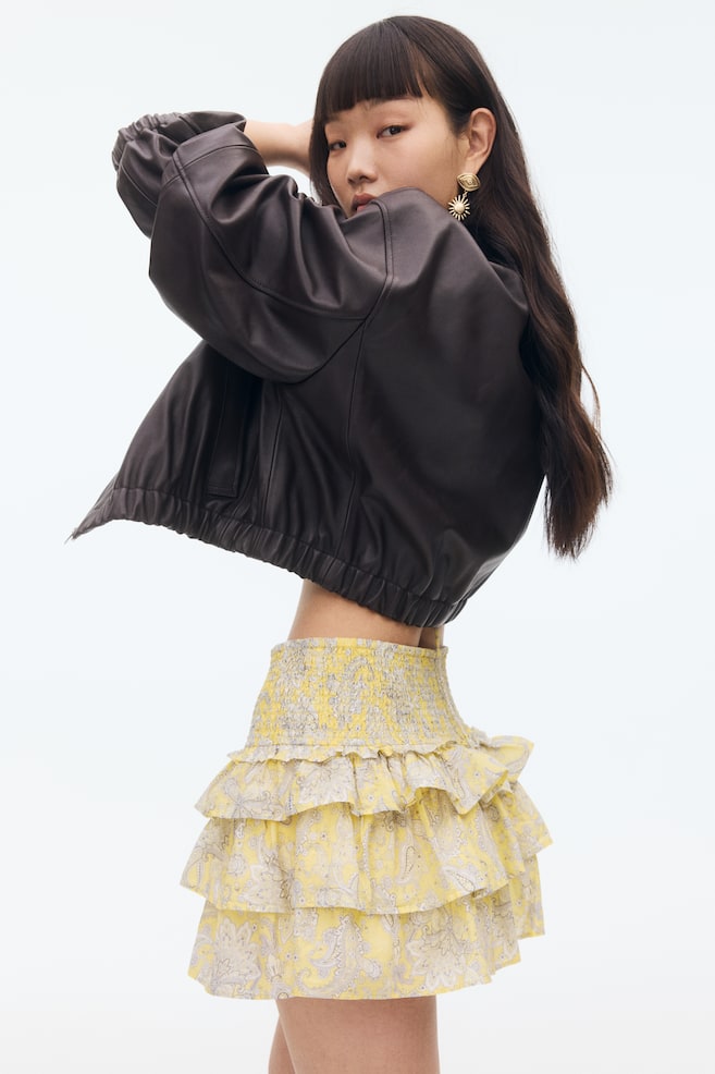 

Мини-Юбка с ярусами H&M, мультиколор