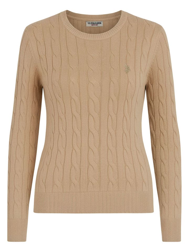 

U.S. Polo Assn. Бежевый свитер