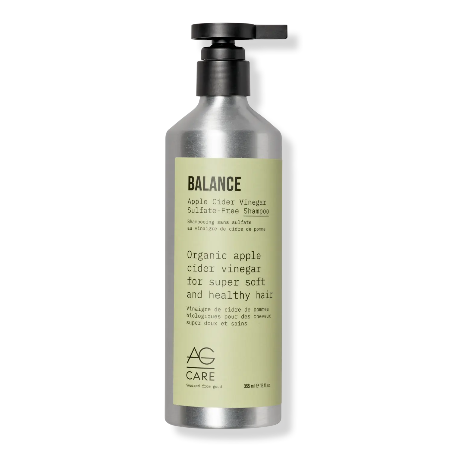 

Шампунь Balance с яблочным уксусом без сульфатов AG Care, 12.0 oz