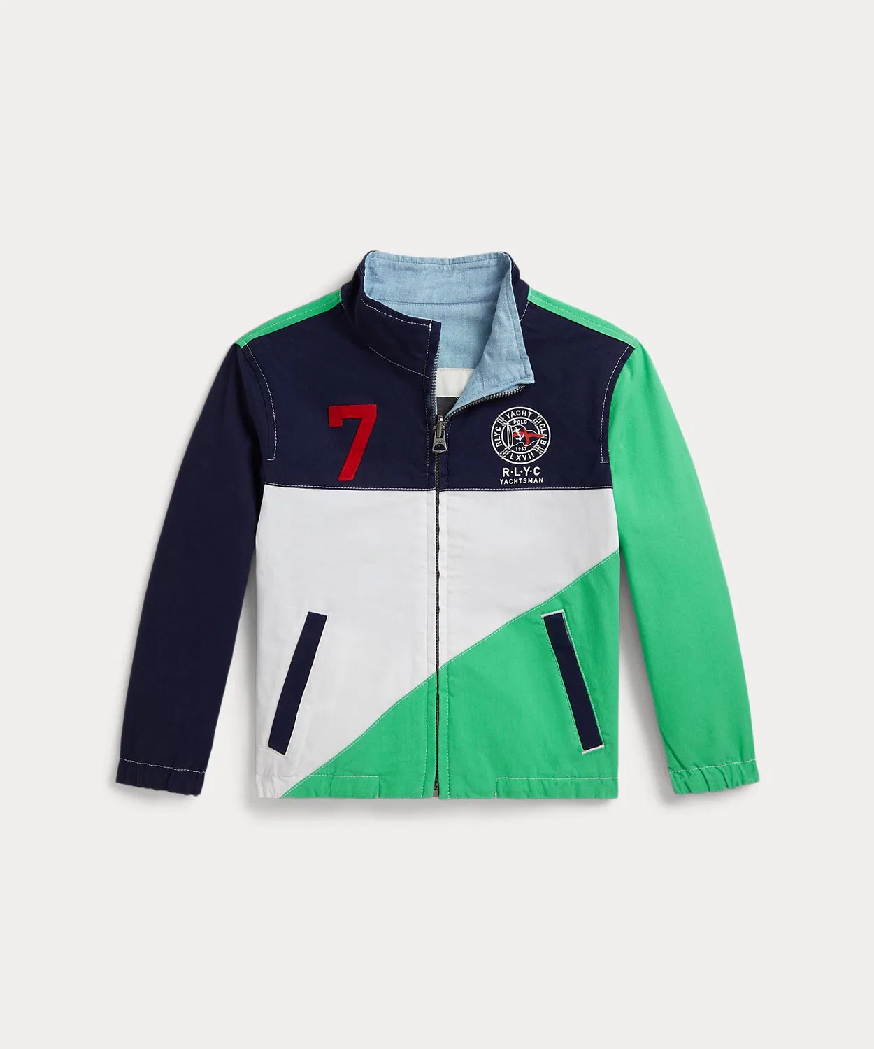 Куртка двусторонняя Polo Ralph Lauren, хлопок, мультицвет — фото 3