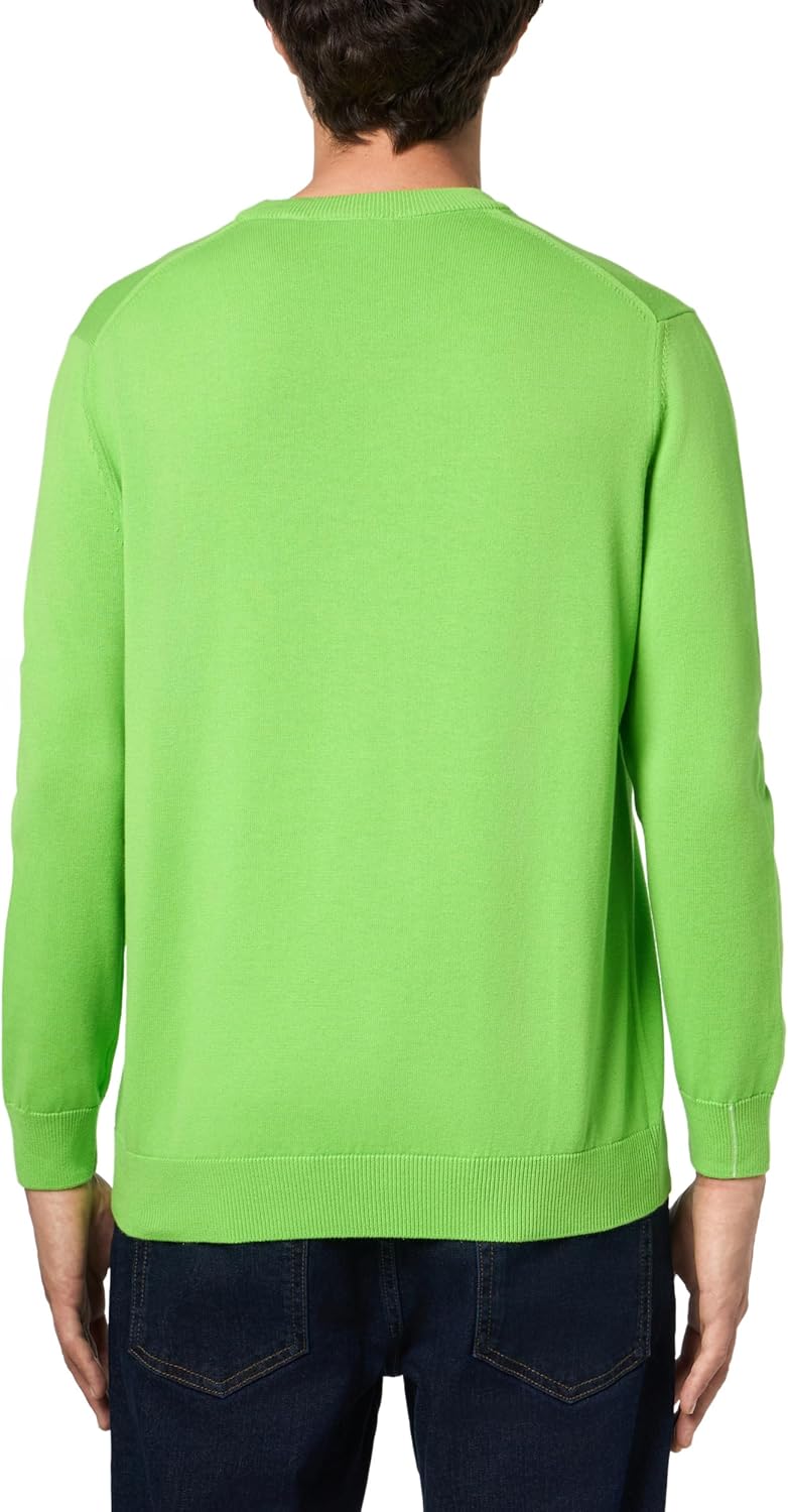 Lacoste мужской свитер с длинным рукавом и круглым вырезом, Regular Fit, Brasilia — фото 2