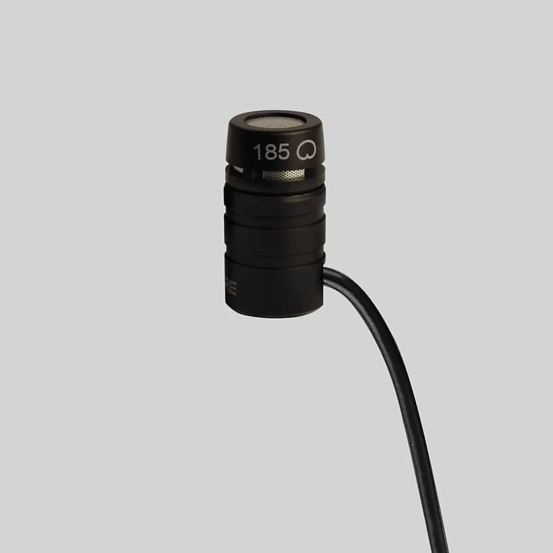

Конденсаторный петличный микрофон Shure WL185 Cardioid Condenser Lavalier Mic with 4' TA4F Cable