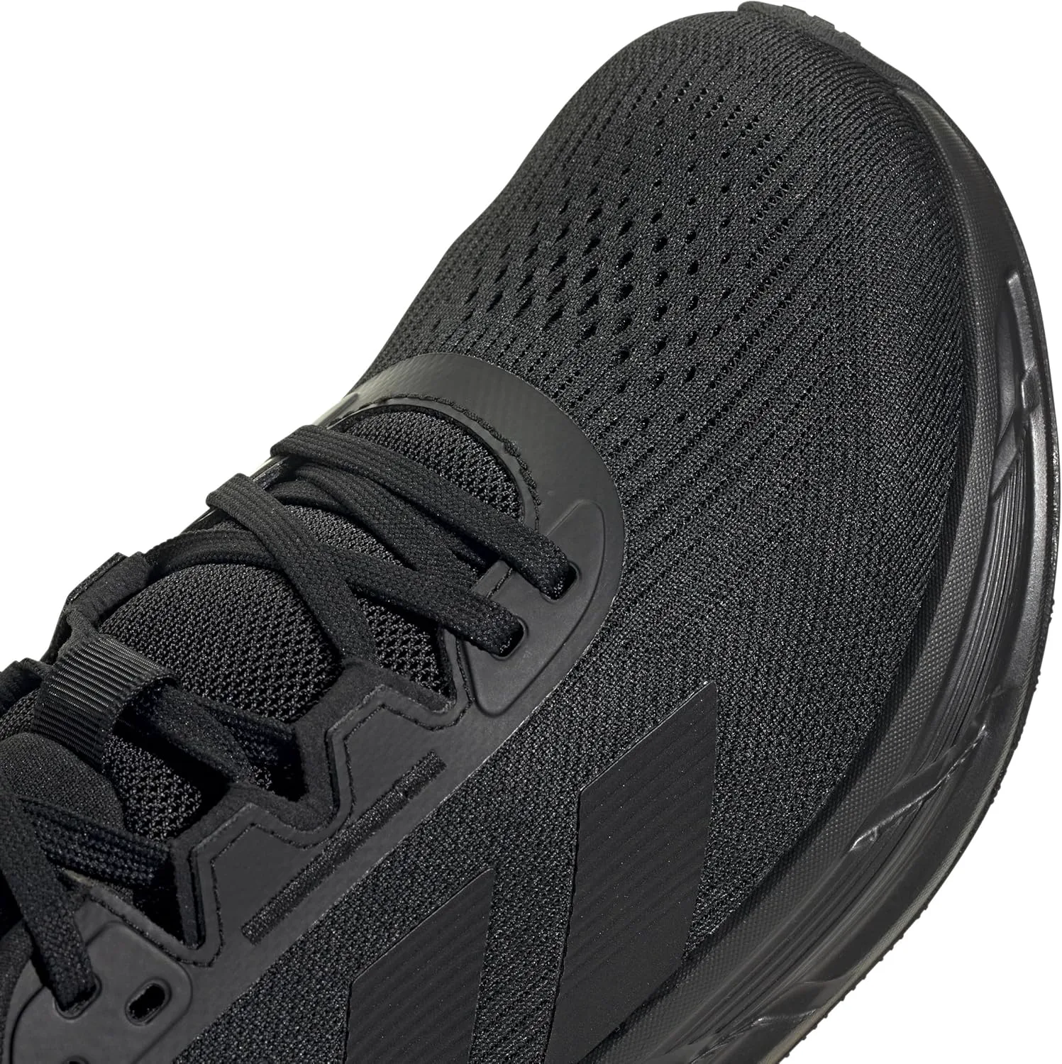 Мужские кроссовки Adidas Questar 3 для бега, черный/серый — фото 4