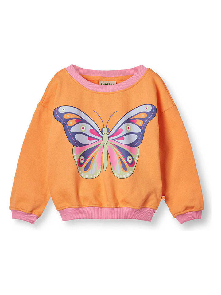 

Толстовка Schmetterlinge Småfolk, цвет orange/pink