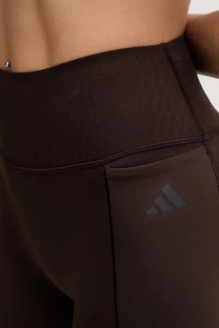 Шорты спортивные CLIMACOOL Adidas Performance, коричневый — фото 4