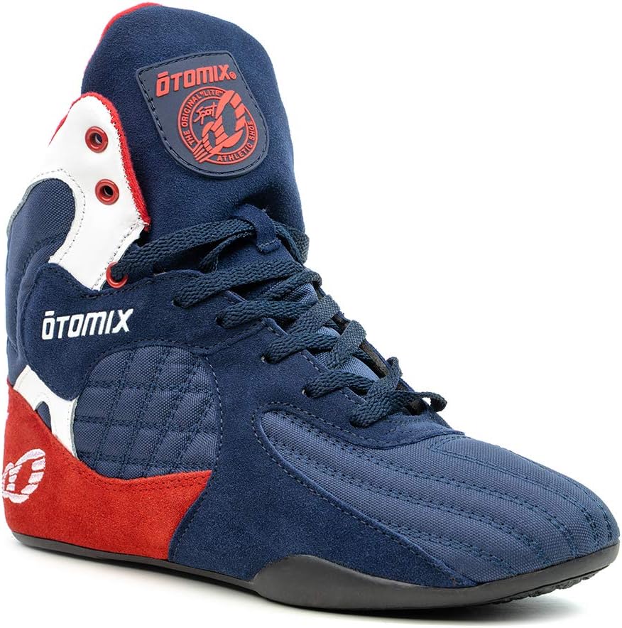 

Мужские кроссовки Otomix Stingray Escape для бодибилдинга, тяжелой атлетики, ММА и борьбы, белый/красный/синий