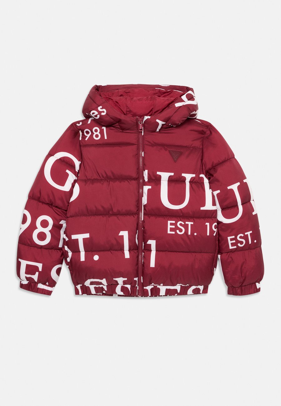 

Зимняя куртка Guess JUNIOR OVERSIZE HOODED PUFFER UNISEX, Red/Dark Red