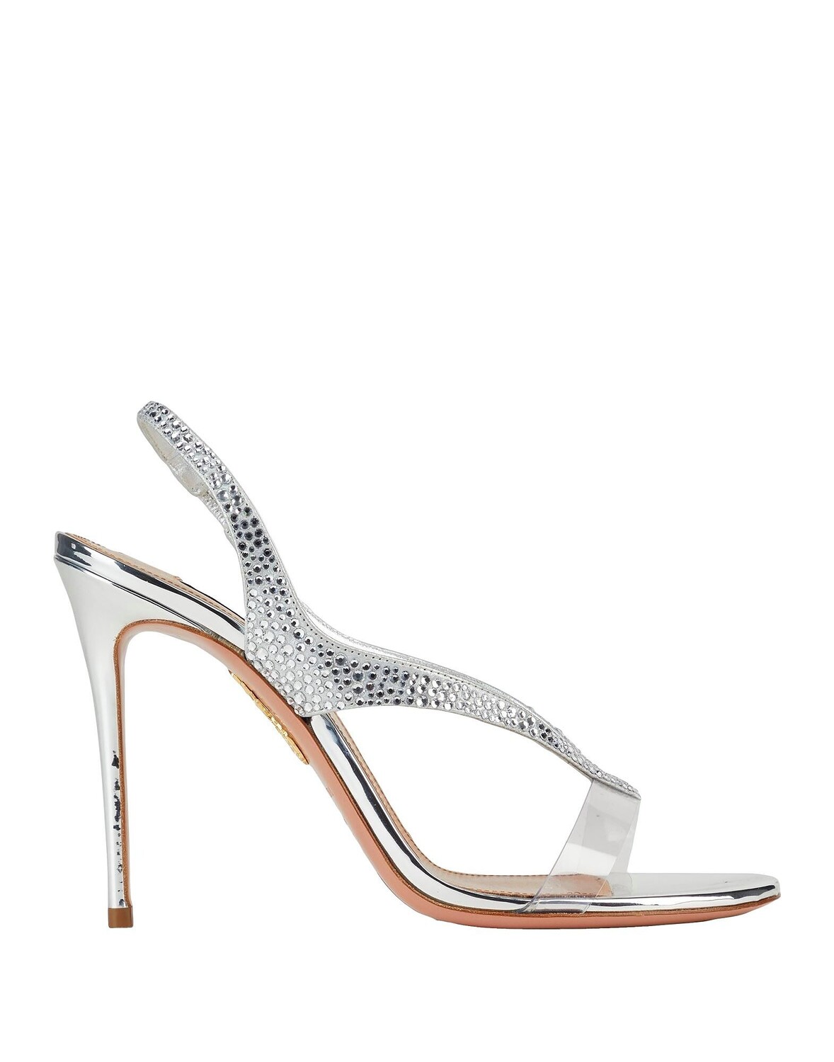 

Сандалии Aquazzura, серебро