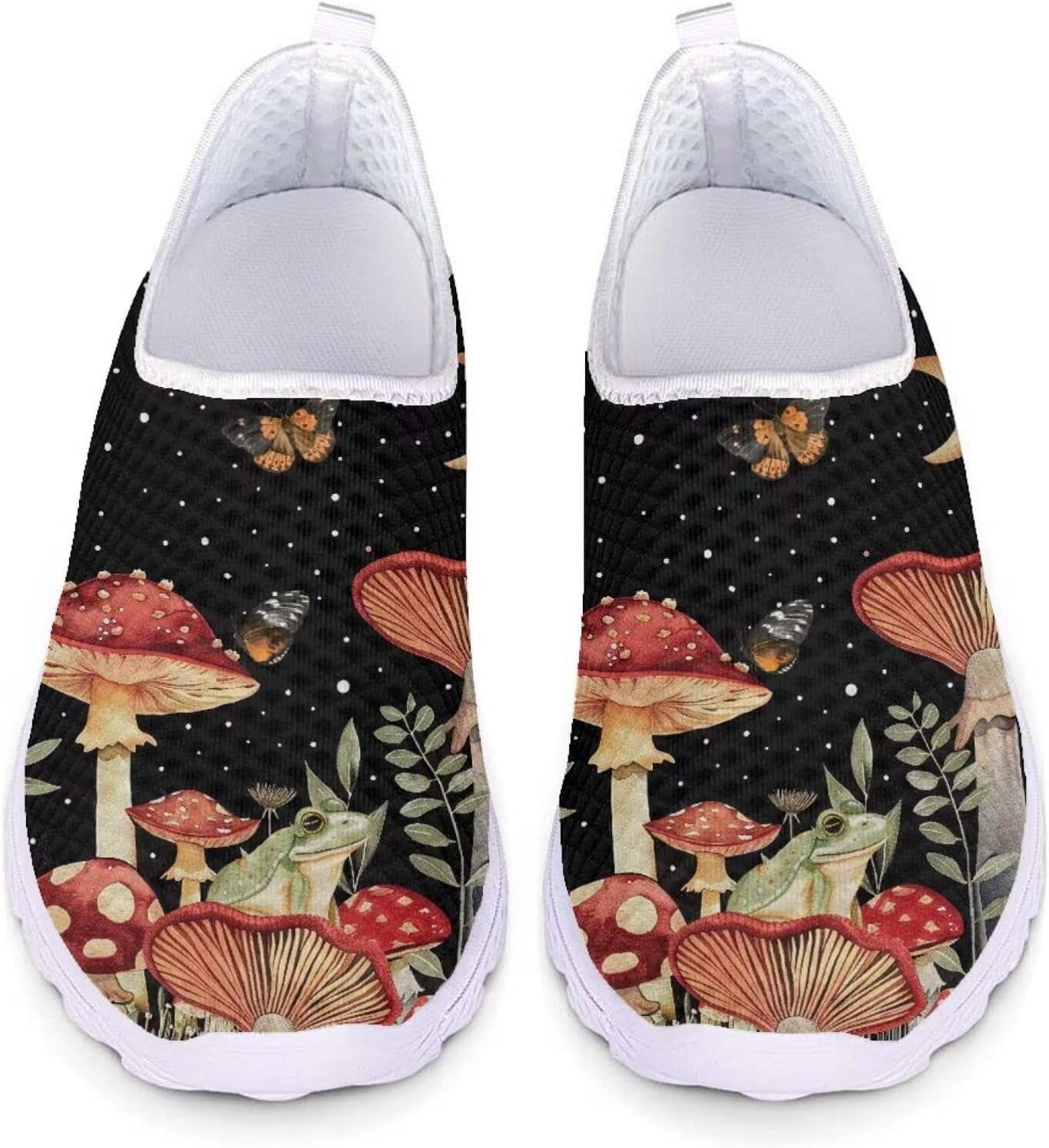 

Кроссовки женские Forchrinse с принтом «корова», обувь без шнурков, милые повседневные кроссовки для ходьбы и бега, легкие, красный