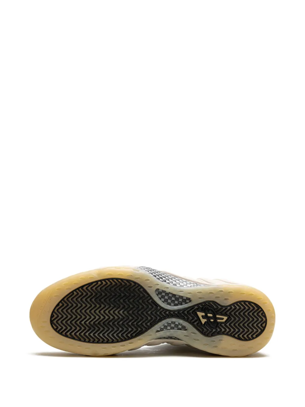 Кроссовки Air Foamposite One Light Orewood Brown Nike, черный — фото 4