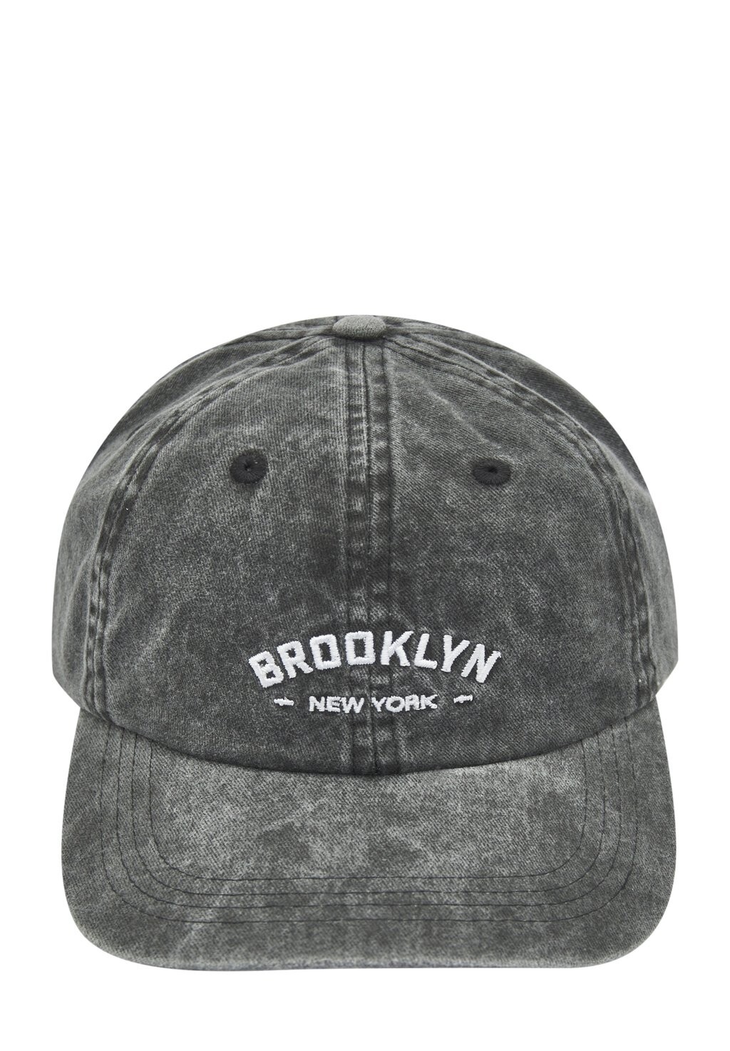 

Кепка Faded-Effect Brooklyn PULL&BEAR, серая