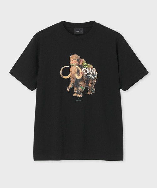 

PS Paul Smith Футболка с принтом "Граффити Мамонт", Paul Smith, черный