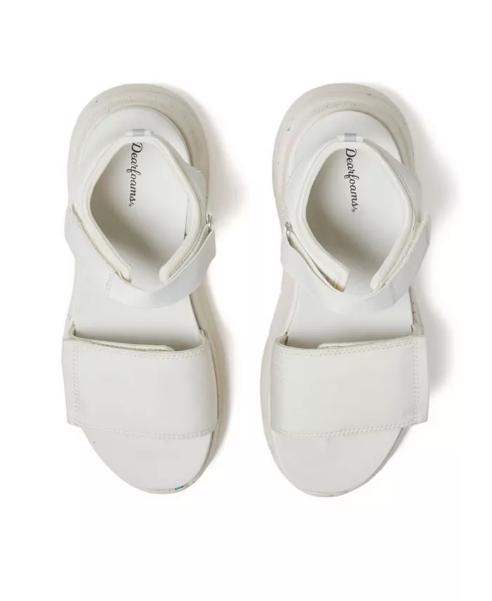 Женские сандалии Odell на платформе Dearfoams, загар/бежевый — фото 4