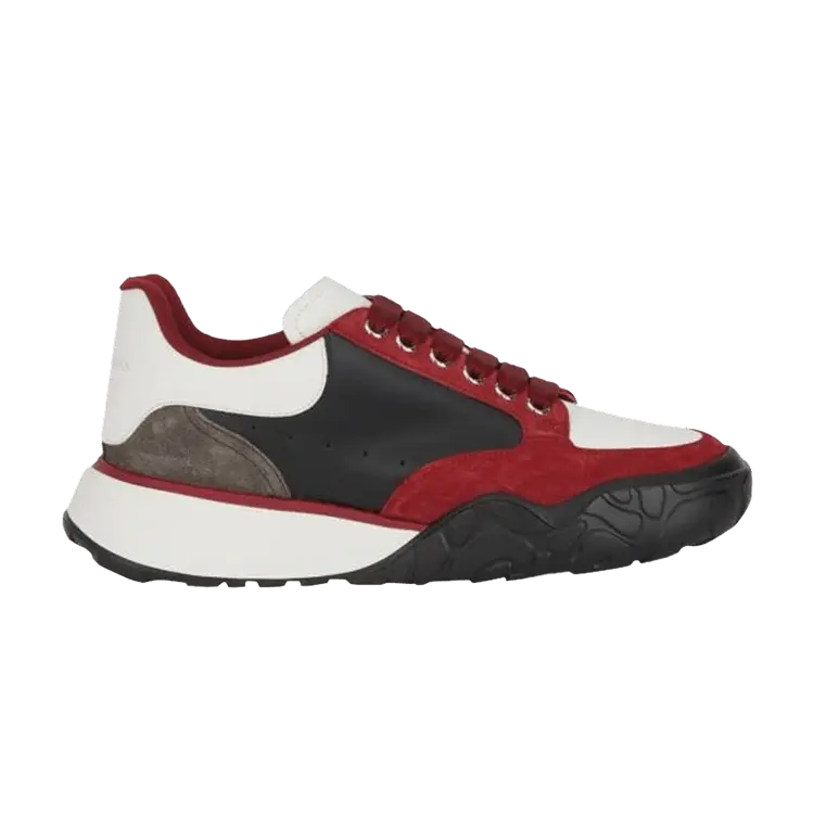 

Кроссовки Alexander McQueen Court Trainer Red Black Grey, красный