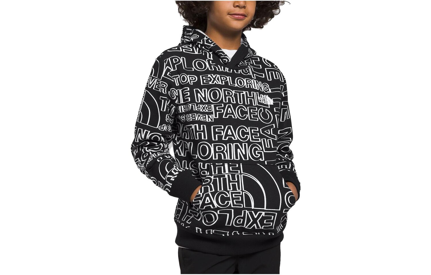 

Детская толстовка The North Face, черный