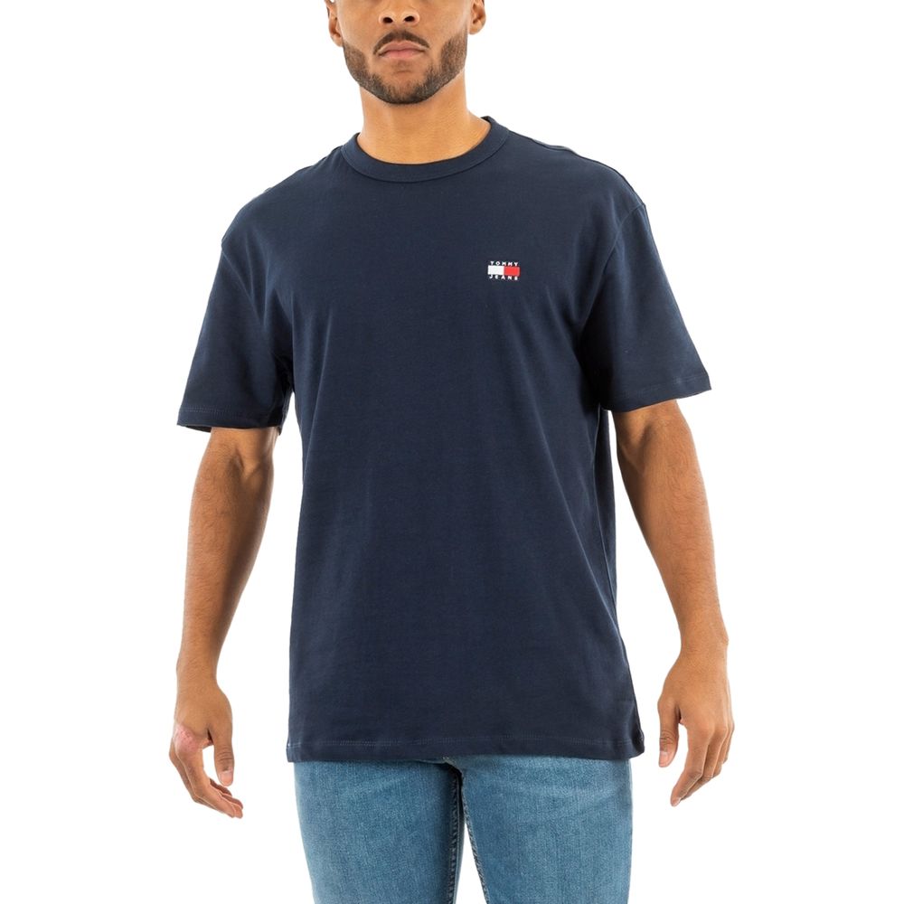 

Синяя футболка из органического хлопка Tommy Jeans