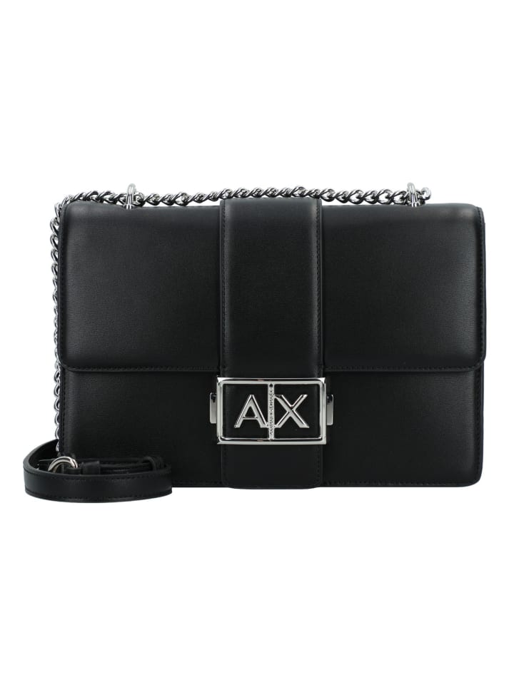 

Наплечная сумка Armani Exchange, черный