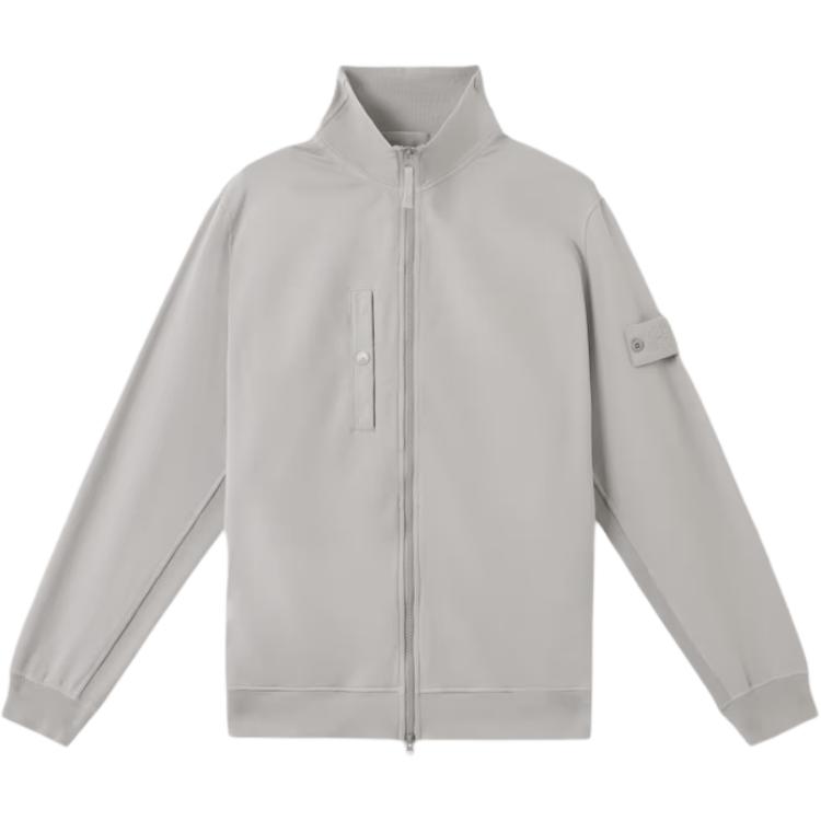 

STONE ISLAND Куртка из коллекции Ghost мужская серая белая, Gray White