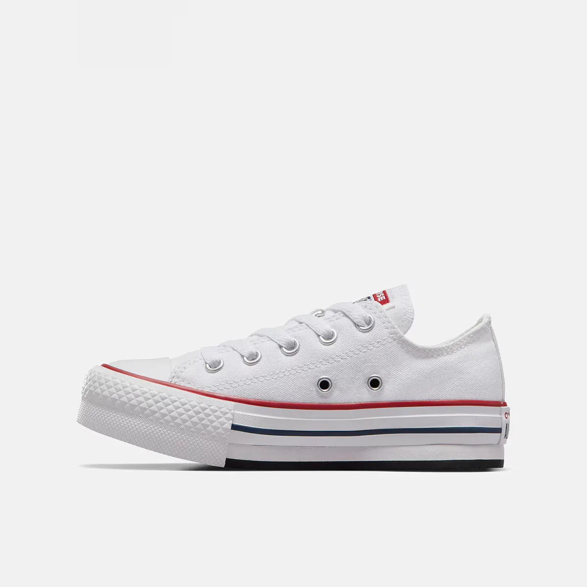 Chuck Taylor All Star EVA Lift Низкая повседневная обувь для детей Foundation Converse Collection, белый — фото 4