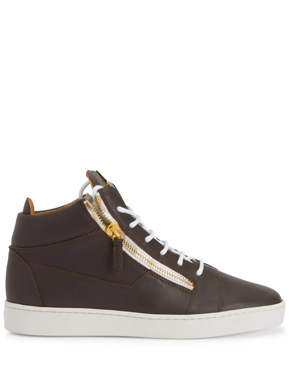 Кроссовки с логотипом Frankie Giuseppe Zanotti, коричневый