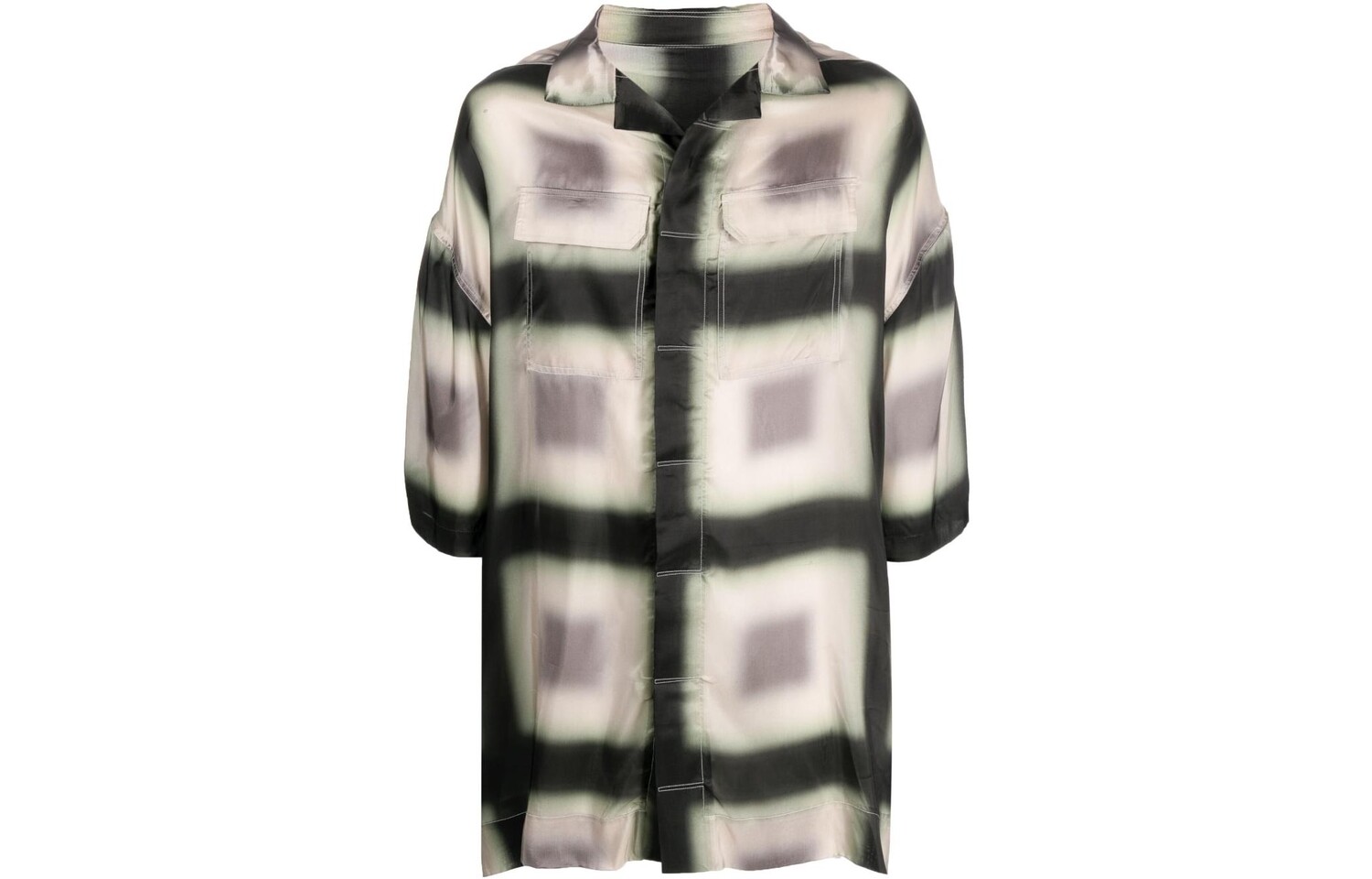 

Рубашка Magnum Oversize с коротким рукавом Rick Owens, цвет Multicolor