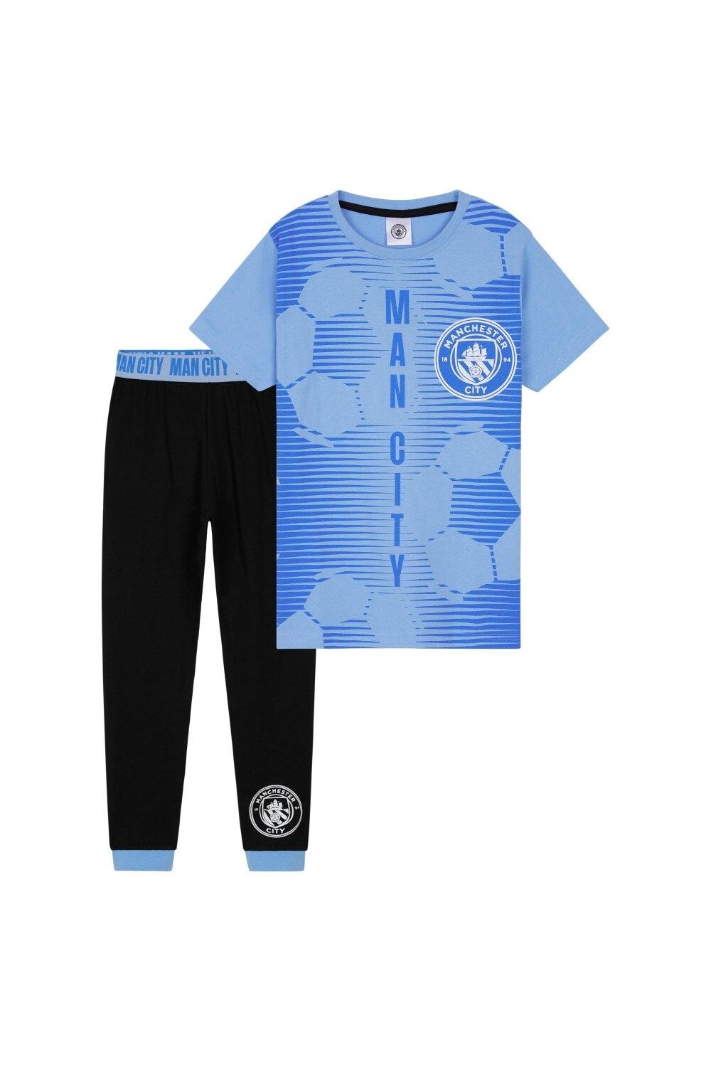 

Пижамный комплект — брюки и футболка Manchester City FC, мультиколор