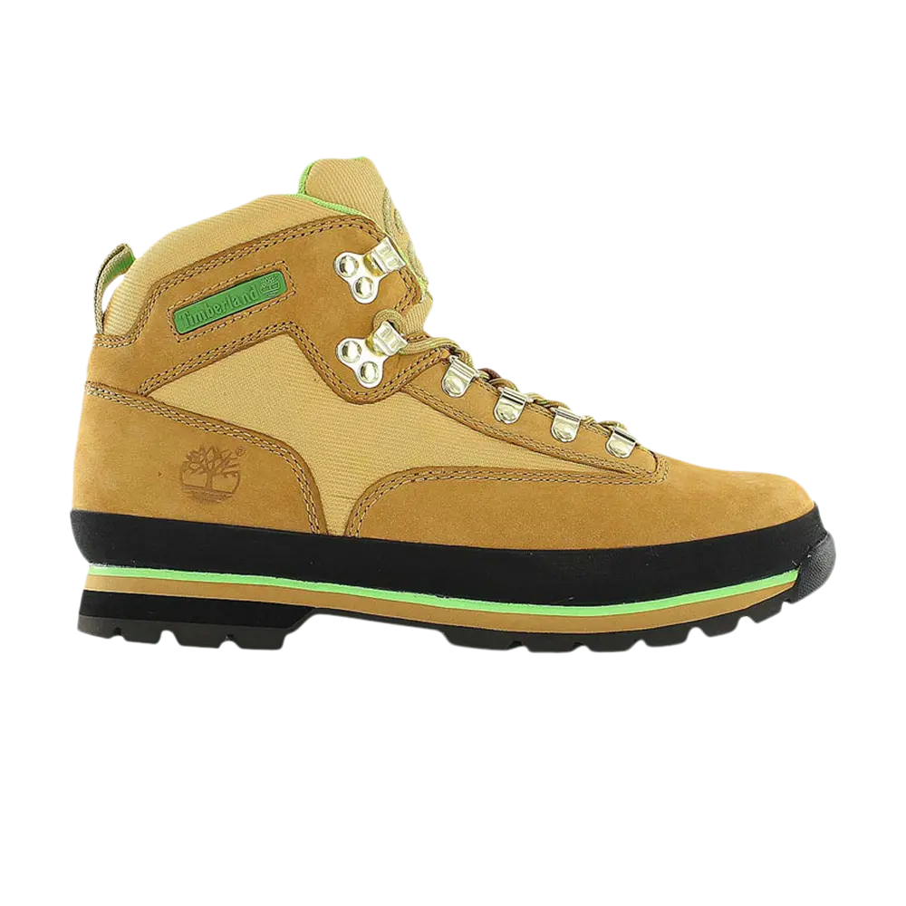 Ботинки Stussy x Timberland Eurohiker, желто-коричневый