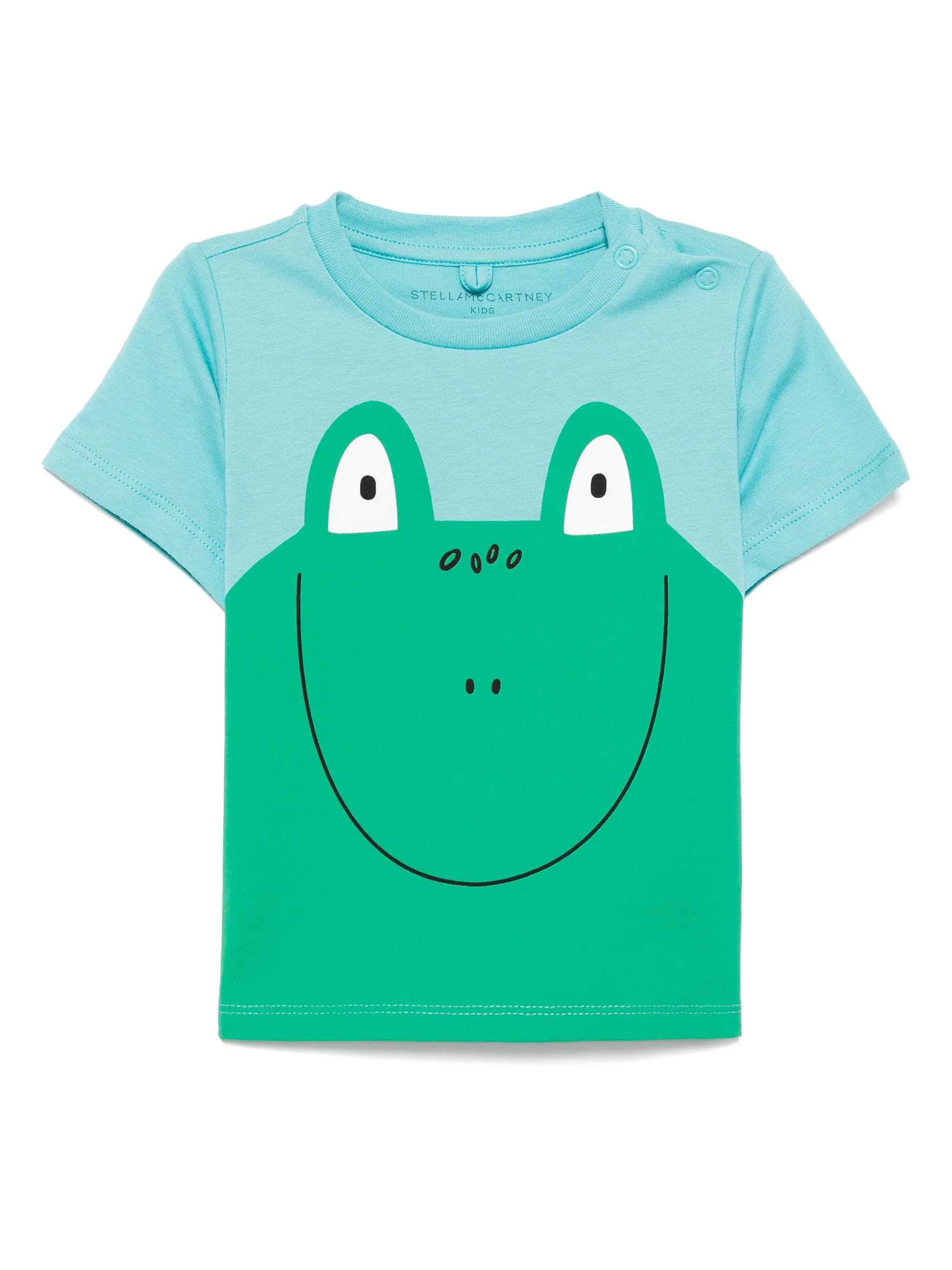 

Футболка с принтом Stella Mccartney Kids, зеленый