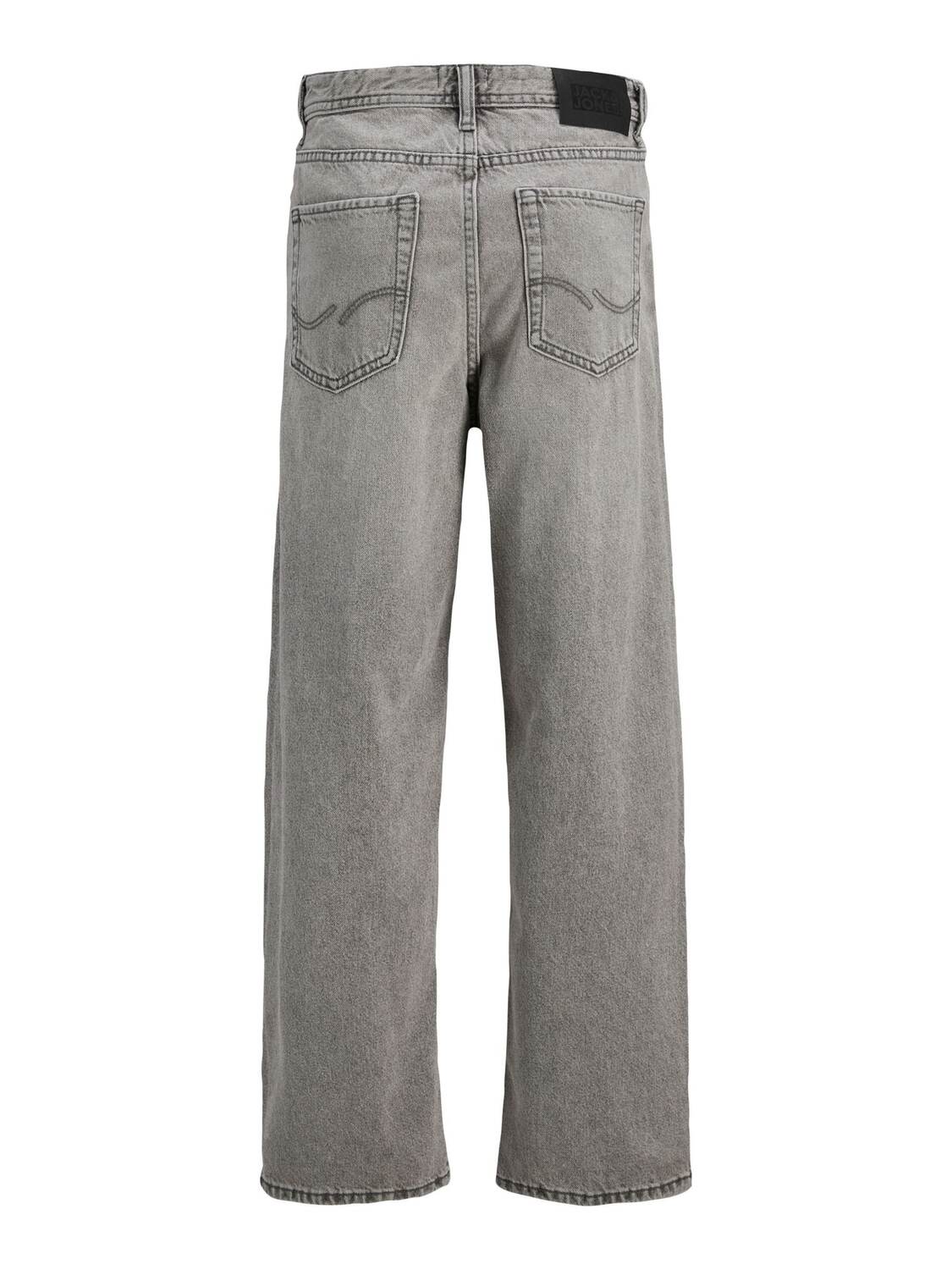 Jack & Jones Junior Багги джинсы 'JWHAlex JJOriginal AKM 554' в сером цвете — фото 2