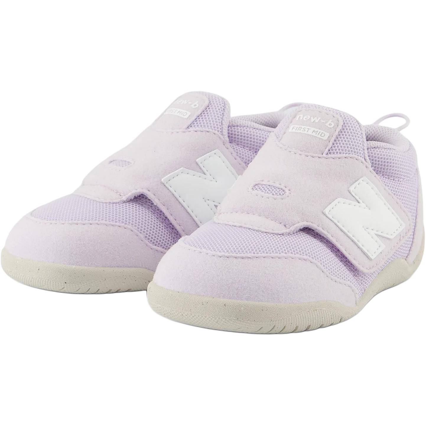 NEW B FIRST Mid Top Пурпурные ботинки для малышей New Balance — фото 3