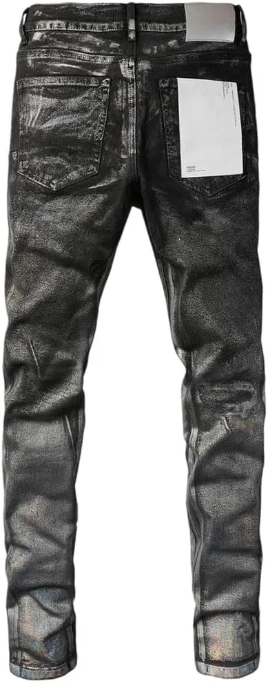 Джинсы рваные Skinny, 9028