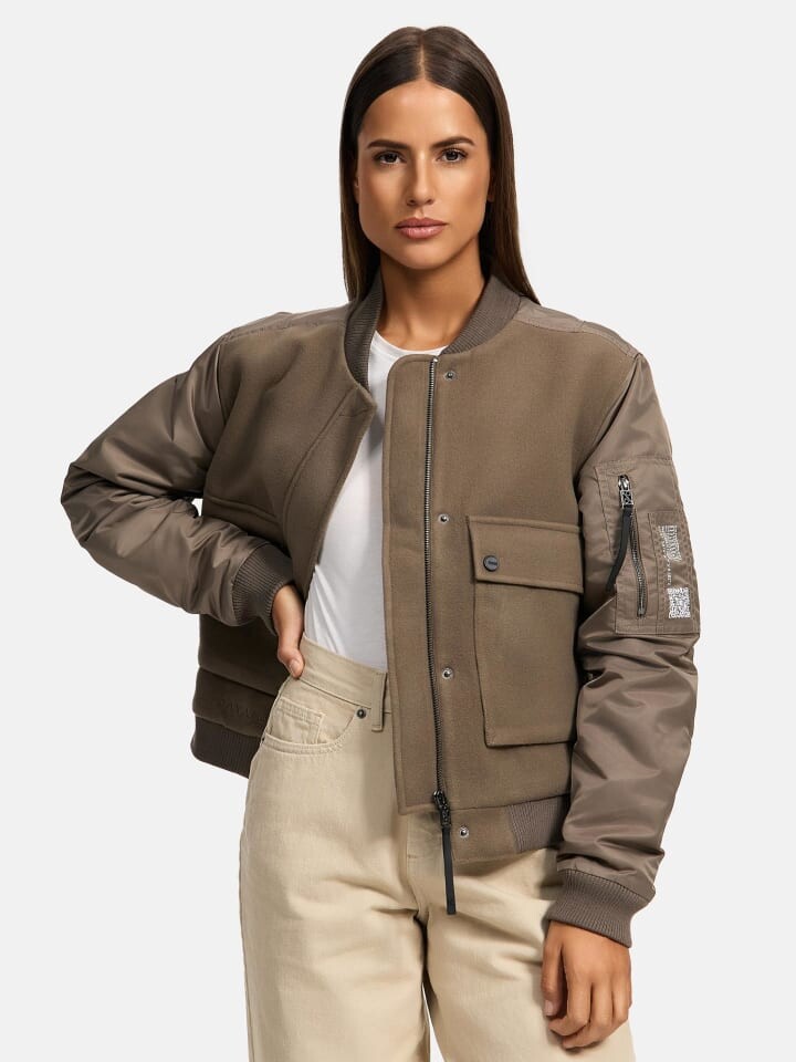 

Куртка Navahoo Willstehaben 14, цвет stone brown