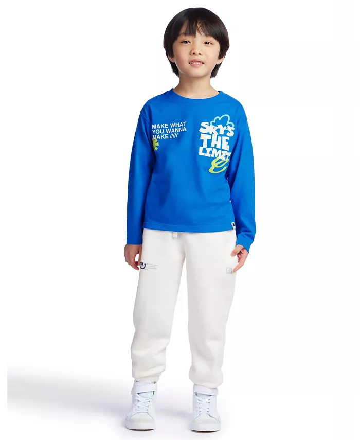 

Color Lab для мальчиков 2-10 лет принтованная футболка с длинным рукавом Color Lab By Crayola, синий