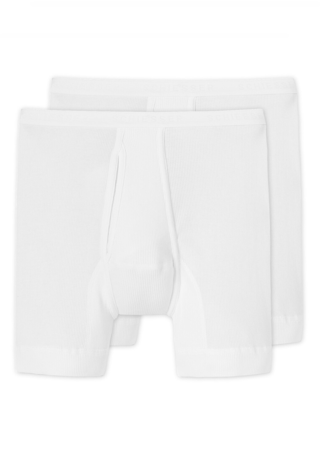 

Трусы Schiesser Unterhose kurz Original Classics Doppelripp, белый