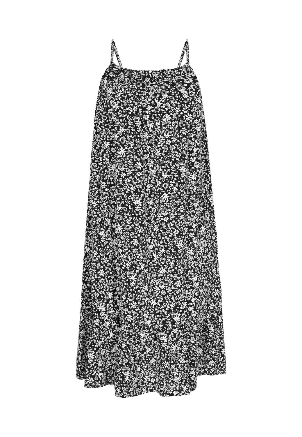 

Swirly Летнее платье в черно-белом цвете