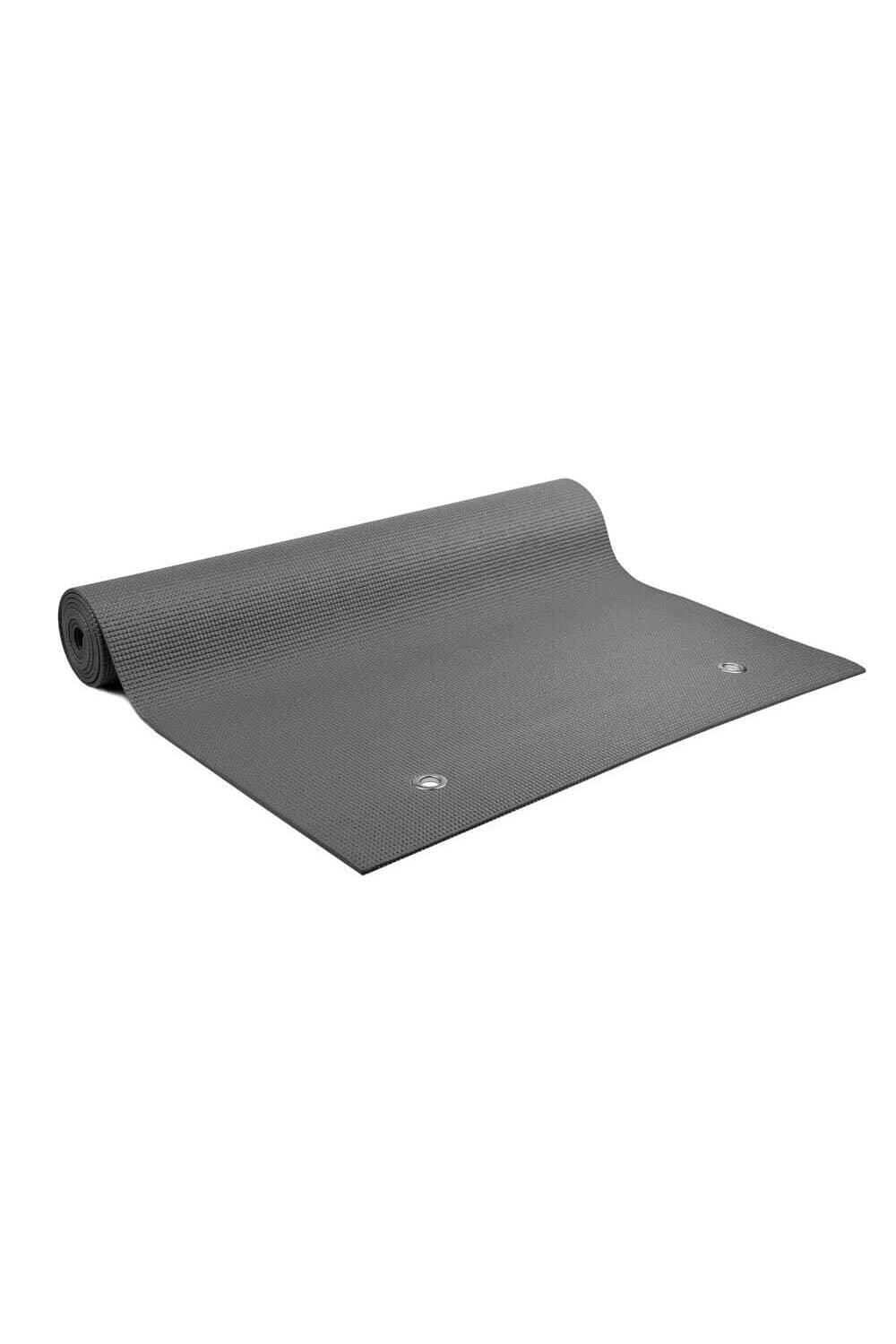 

Коврик для йоги Warrior с ушками II 4 мм Fitness Mad, серый