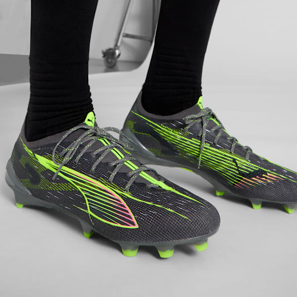 Бутсы для игры в футбол на твердом грунте для мужчин Ultra 5 Ultimate Puma, синий — фото 2