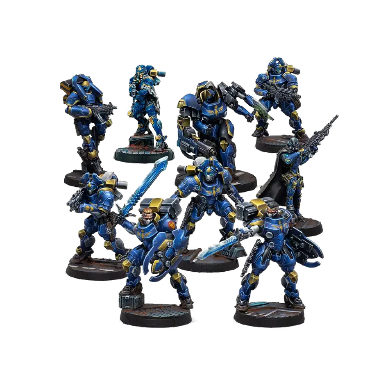 

Миниатюра Infinity: O-12 - Torchlight Brigade Action Pack