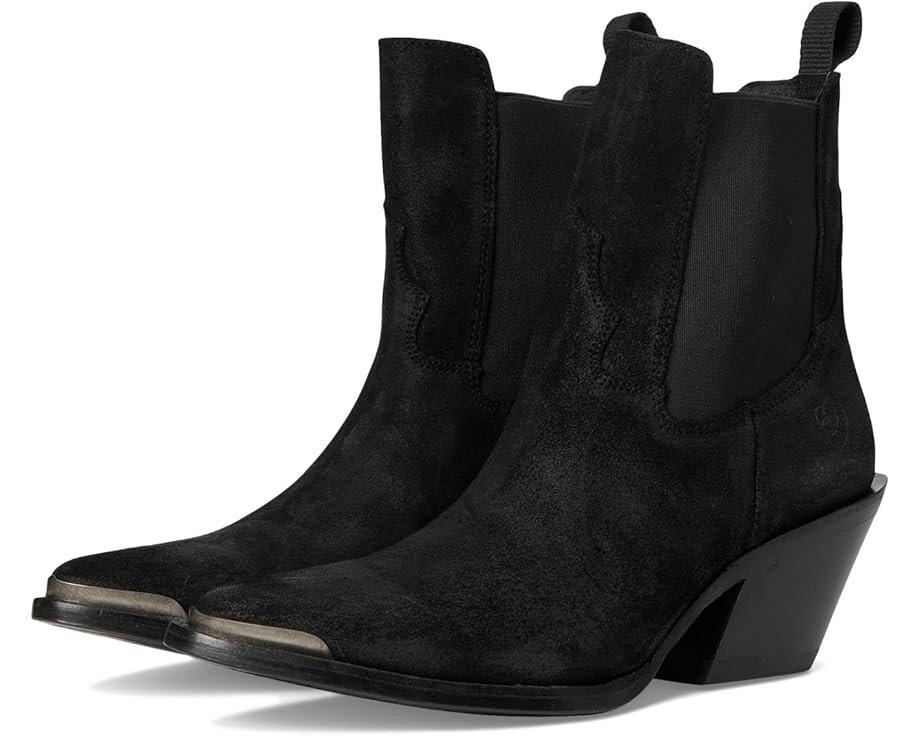 

Ботинки Ariat Shiloh Bootie, цвет Distressed Black Suede