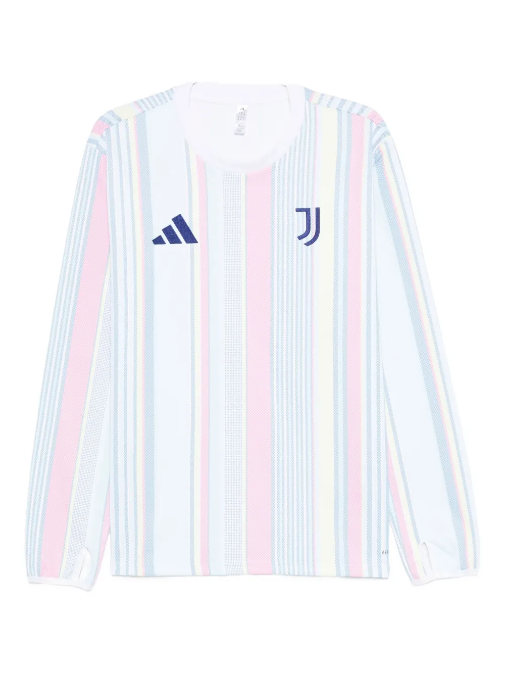 

Лонгслив в полоску X Juventus Adidas, белый