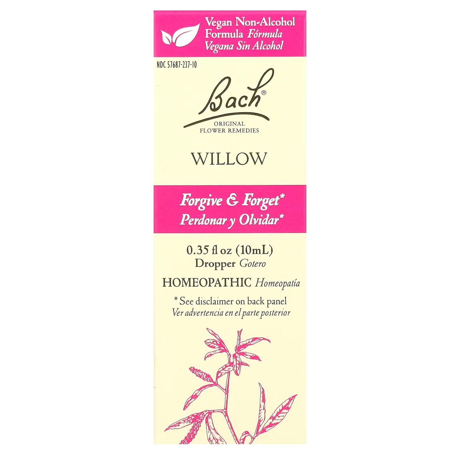 

Original Flower Remedies, ива, 10 мл (0,35 жидк. унции) Bach