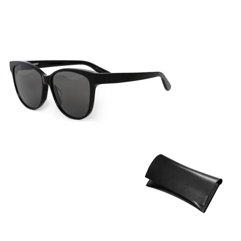 

Кошачий глаз солнцезащитные очки унисекс SAINT LAURENT, черный