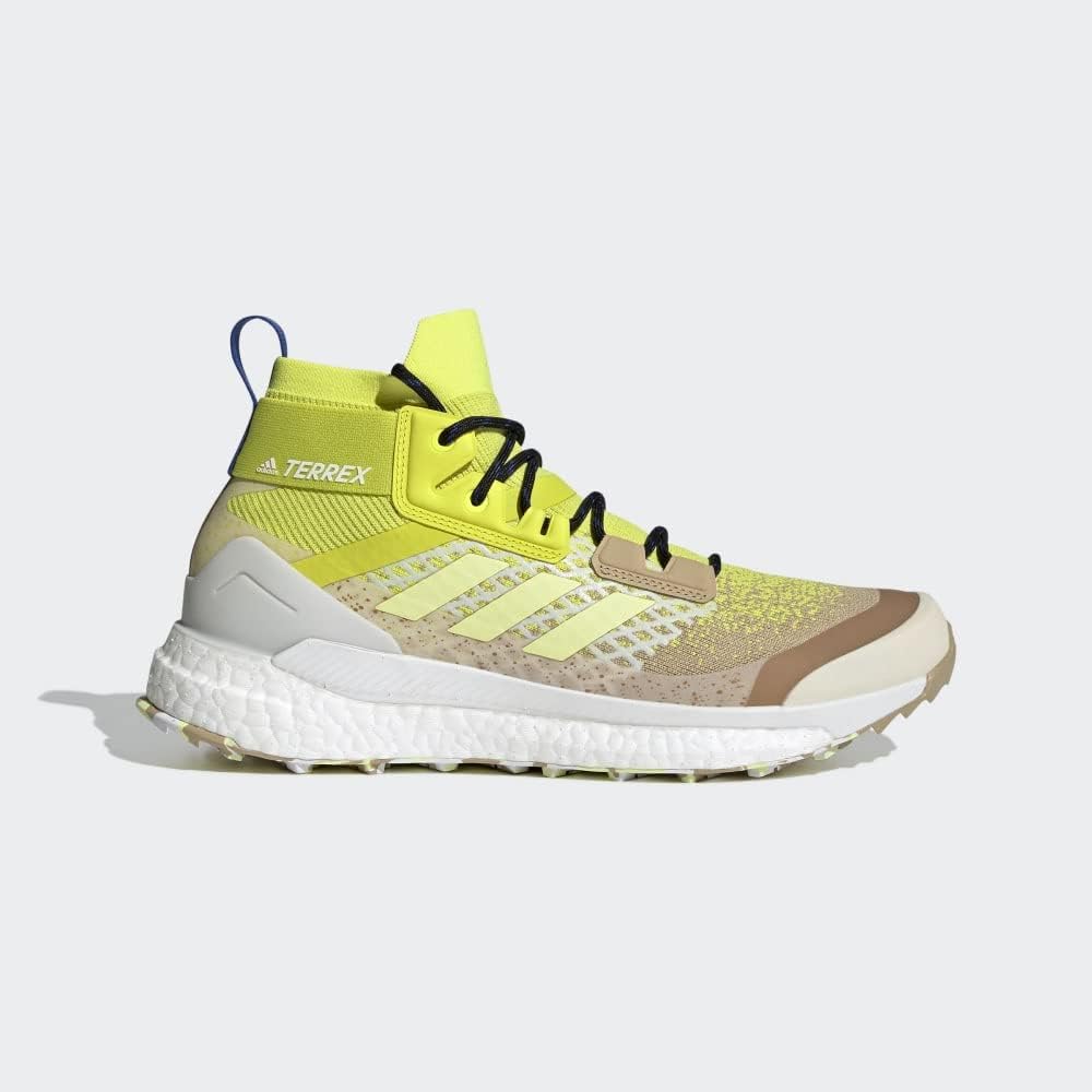 Мужские походные кроссовки Adidas Terrex Free Hiker Gore-TEX 2.0, бежевый/желтый — фото 2