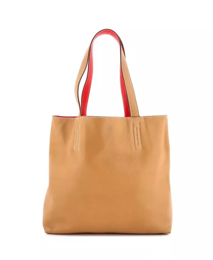 

Сумка-тоут 36 Double Sens Veau Sikkim Pre-Owned HERMÉS, коричневый