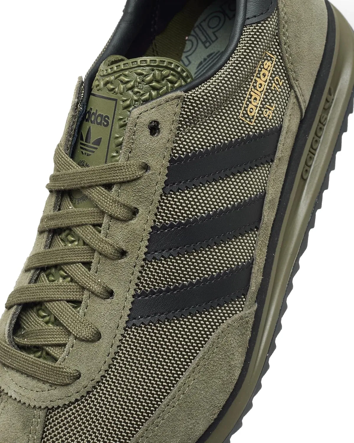 Кроссовки Adidas SL 72 RS Cordura, Green — фото 2