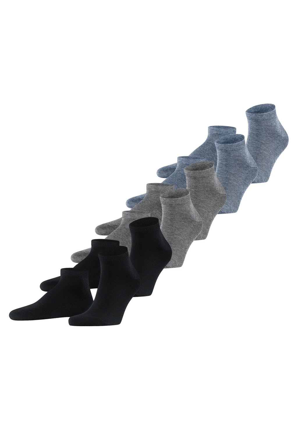 

Носки HAPPY 6-PACK EVERYDAY CASUAL FALKE, черный
