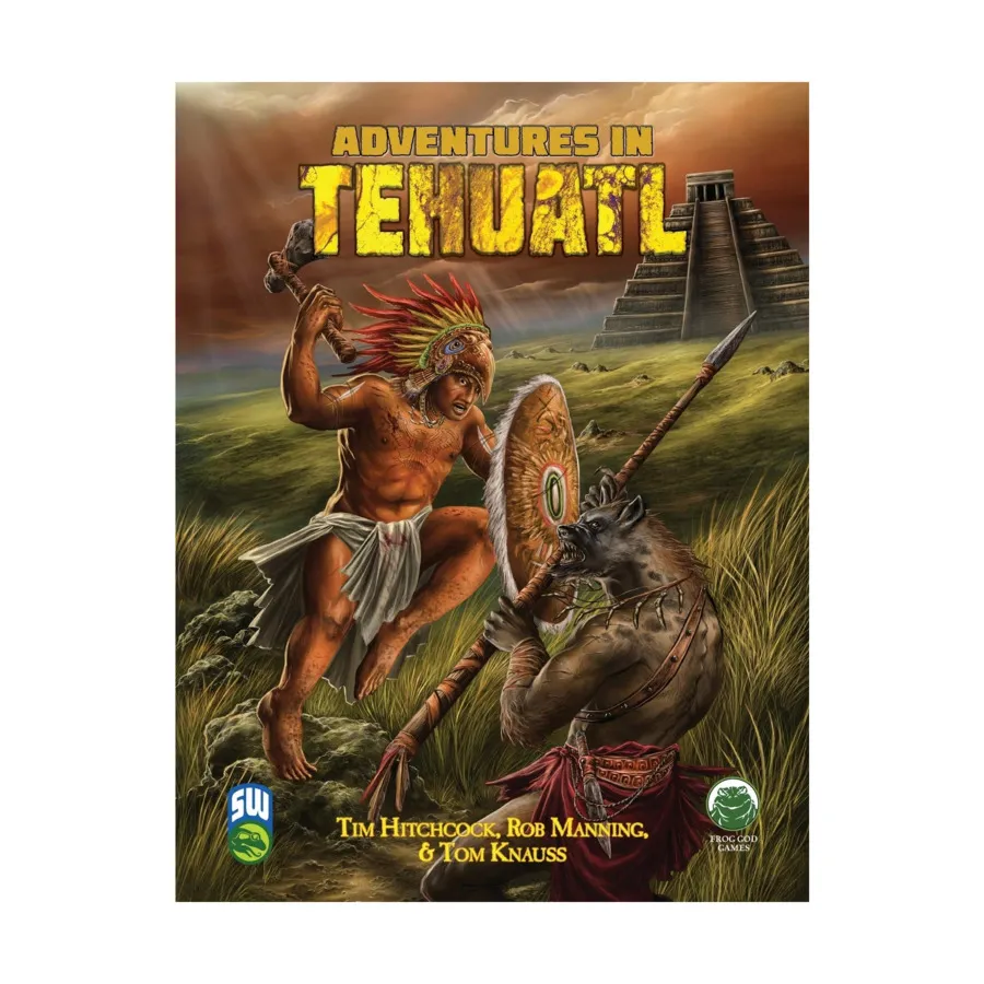 

Adventures in Tehuatl (Swords & Wizardry), Swords & Wizardry (Frog God Games), мягкая обложка